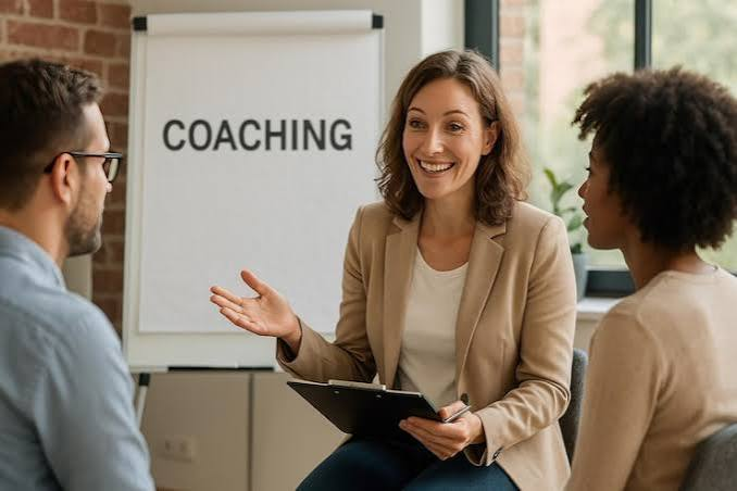Leadership coaching conversation
