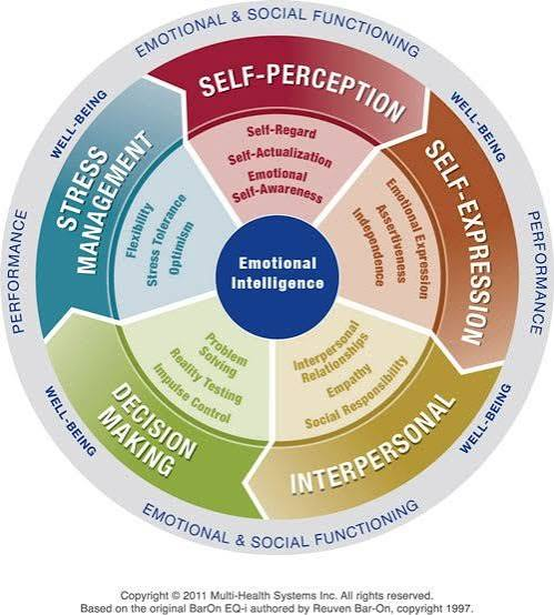 Emotional intelligence model visual